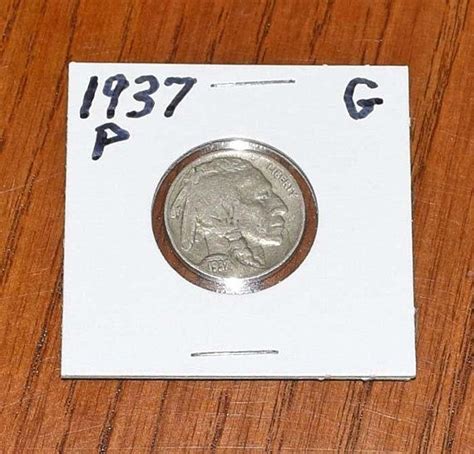 Genuine Vintage 1937 Indian Head Buffalo Nickel Five Cent Etsy