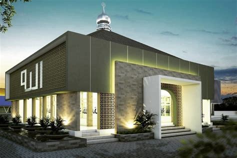 9 Inspirasi Desain Masjid Minimalis Yang Bisa Ditiru Adem And Bikin Takjub
