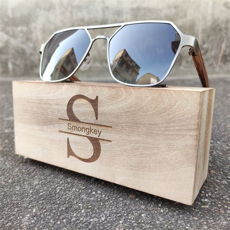 Customized Wood Sunglasses Engraved Wooden Sunglasses Etsy