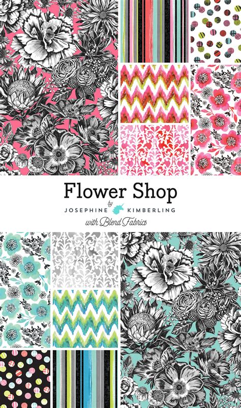 Behind The Scenes Of My Flower Shop Fabric Collection — Josephine