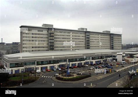 General View Of University Hospital Of Wales In Cardiff 2001 Stock