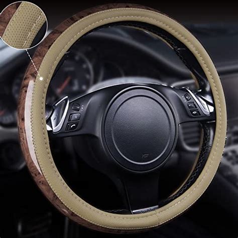 Best Wood Grain Steering Wheel Cover Add A Touch Of Luxury To Your Car