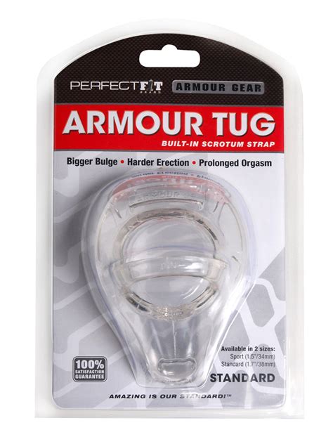 Perfect Fit Armour Tug Clear Cock And Ball Toys From Honour Skin Two Uk