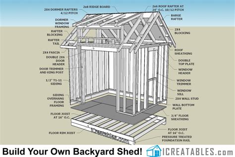 22 Shed Blueprints Images Wood Diy Pro