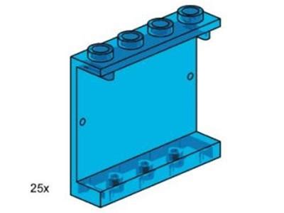 LEGO 3447 1x3x4 Wall Element Transparent Blue | BrickEconomy
