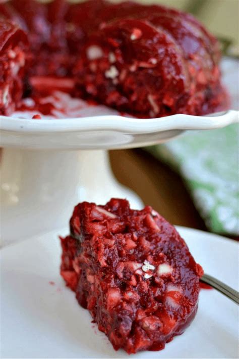 Other ingredients may include cottage cheese, cream cheese, marshmallows, nuts, or pretzels. Cranberry Jello Salad (A Deliciously Traditional ...