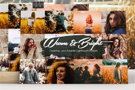 Warm And Bright Lightroom Presets By Design Addict Thehungryjpeg
