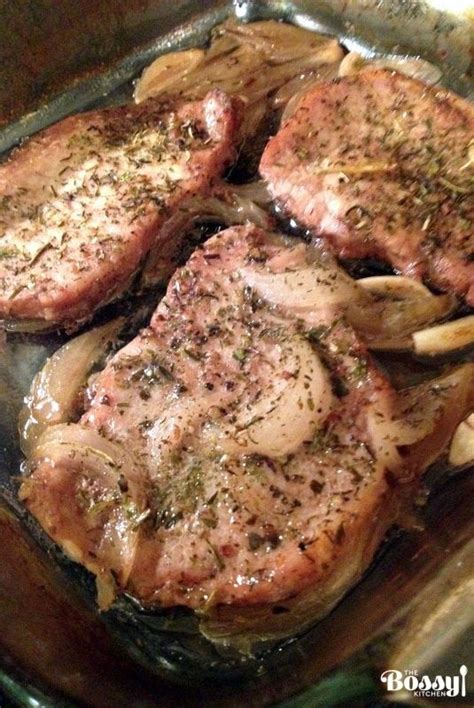 Very good 4.6/5 (8 ratings). Roasted Boneless Center Cut Pork Chops with Red Wine ...