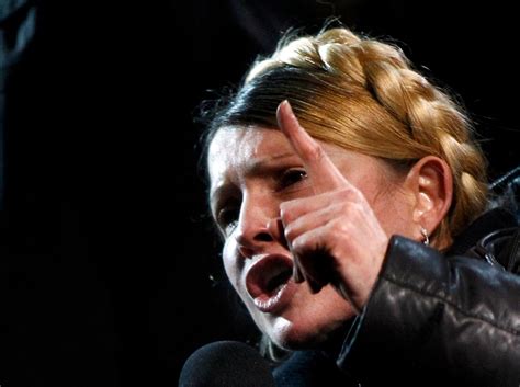 Ukraines Yulia Tymoshenko Back On Stage But This Revolution Happened Without Her The