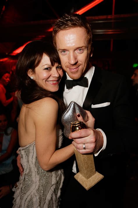 Best Actor Winner Damian Lewis And His Wife Helen Mccrory Danced At