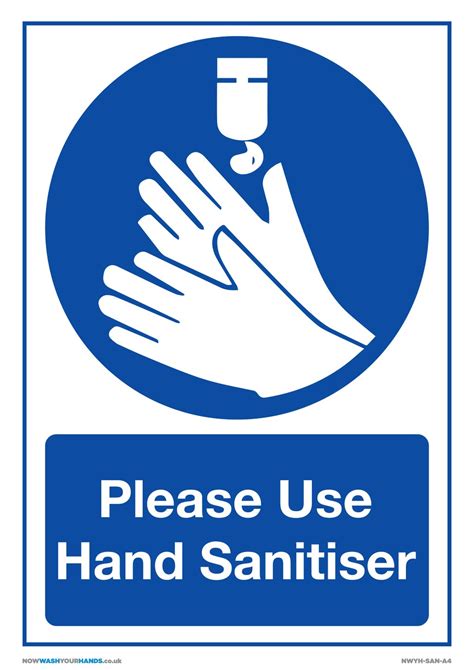 Premium antibacterial gel hand sanitizer. Please Use Hand Sanitiser - Now Wash Your Hands