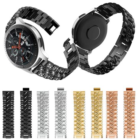 Luxury Metal Strap For Samsung Galaxy Watch Band 46mm Replacement
