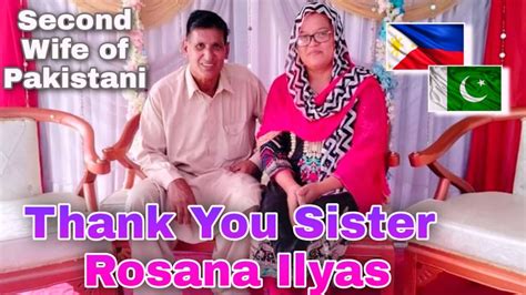 thank you sister rosanailyas youtube