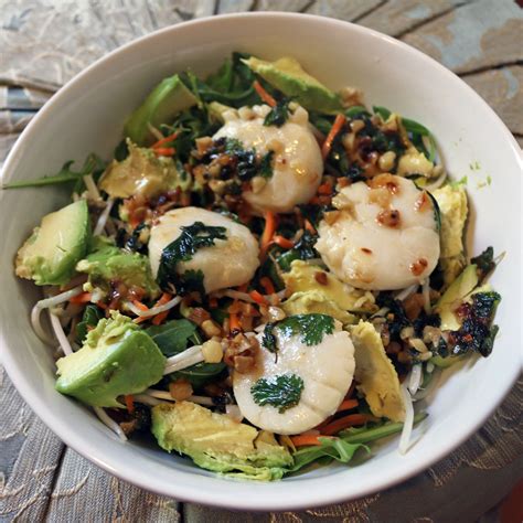 Aip Paleo Scallop Salad Recipe Purely Nourished Living