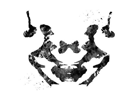 Rorschach Inkblot Testcard 3 Digital Art By Erzebet S Pixels Merch