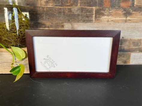 6x12 Panoramic Picture Frame 1x1 Flat Style With Solid Etsy In 2022