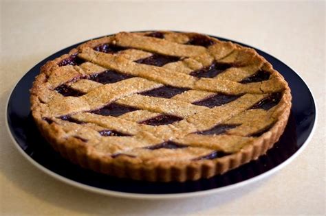 Linzer Torte Cake Of Austrian Origin Often Made At Homes And