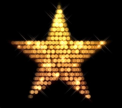Estrella Dorada Oro Abstracto Fondo De Pantalla Hd Peakpx