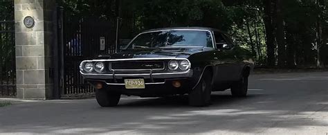 Infamous 1970 Dodge Challenger Black Ghost Shows Up At Car Show