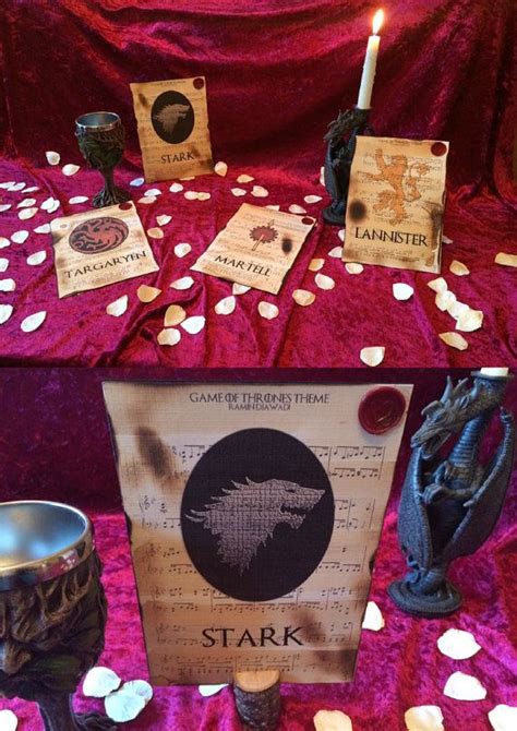 Game Of Thrones Themed Wedding Table Décor Wedding Table Etsy