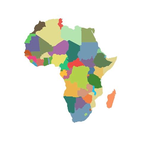 Premium Vector Vector Map Of Africa
