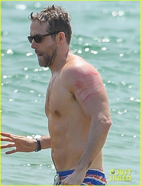 photo ryan reynolds shows off leg tattoos while shirtless photo the best porn website