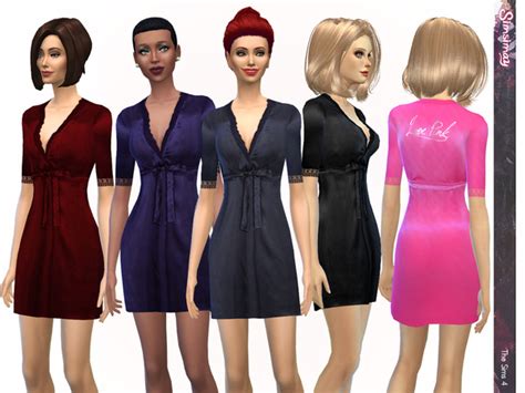 Every Girls Dream Robe By Simsimay At Tsr Sims 4 Updates