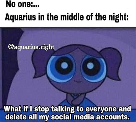60 amazing aquarius zodiac sign memes funny memes