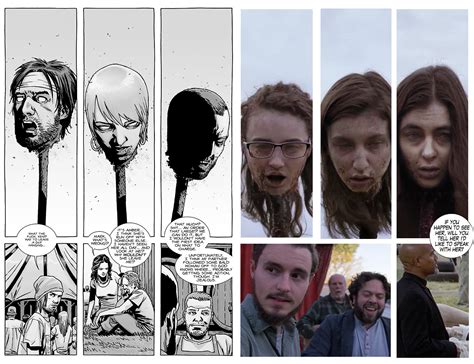 The Walking Dead Season 9 Episode 15 Comic Vs Show