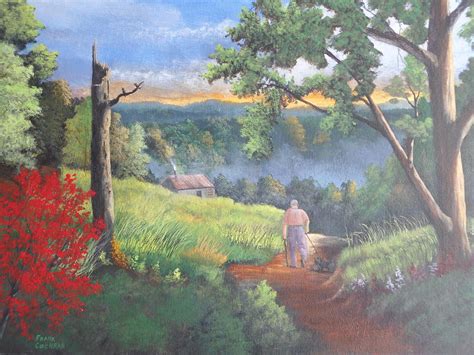 Hills Of West Virginia Painting By Frank Cochran