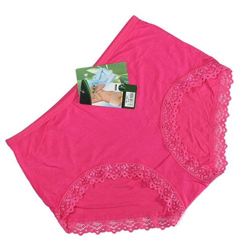 womens 100 bamboo fiber panties sexy lace underwear extra large briefs soft comfortable from