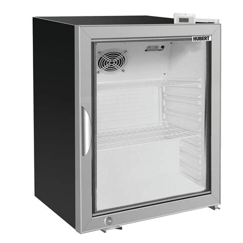 Hubert® 41 Cu Ft Black Countertop Merchandiser Refrigerator 24 13
