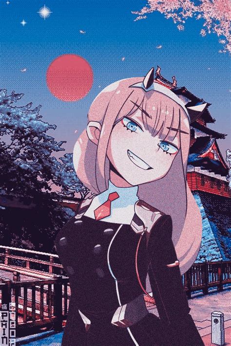 Darling in the franxx zero two 1920x1080. Anime Aesthetics Zero Two Wallpapers - Wallpaper Cave