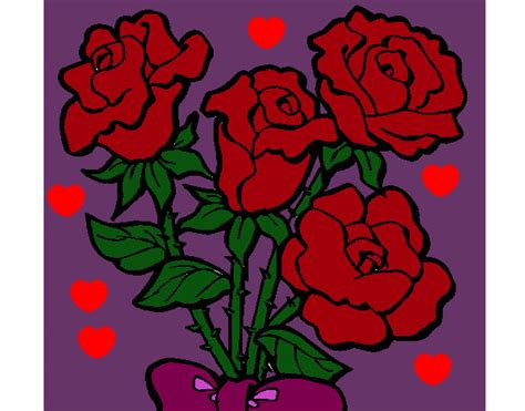 Top 61 Imagen Dibujos De Rosas Rojas Para Imprimir Thptletrongtan Edu Vn