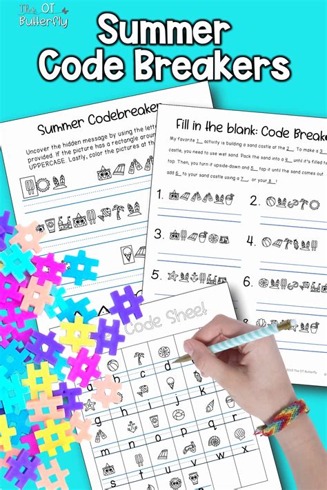 Printable Code Breaker Worksheet