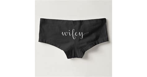 Wifey Boyshorts Underwear | Zazzle