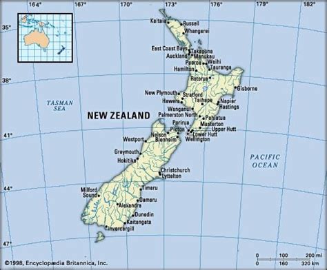 New Zealand History Geography And Points Of Interest