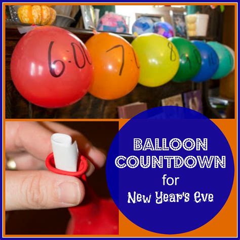 A Simple New Years Eve Party For Kids With A Fun Balloon Countdown