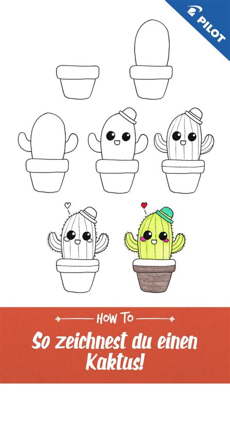 Einfache malvorlagen kostenlose ausmalbilder lustige. Süßes Zeichen-Tutorial mit dem du schnell lernst, einen Kaktus zu zeichnen! Auch für Anfänger ...