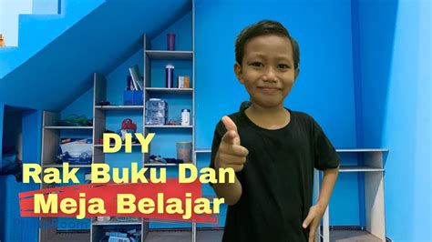Mencari cara baru untuk memperbaiki rumah anda dan menjadikannya lebih praktikal dan dilengkapi dengan lebih baik untuk memenuhi keperluan anda? DIY rak buku dan meja belajar sederhana - YouTube