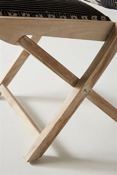 Anthropologie Suren Striped Terai Folding Chair Artofit