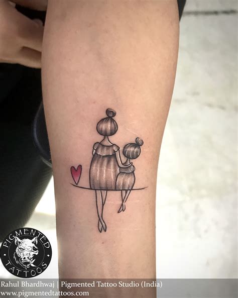 Tattoos for daughters, Mom daughter tattoos, Mother tattoos