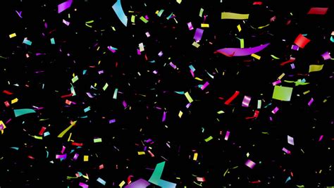 confetti isolated stock footage video shutterstock