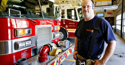 Volunteer Firefighter Trained And Ready To Serve