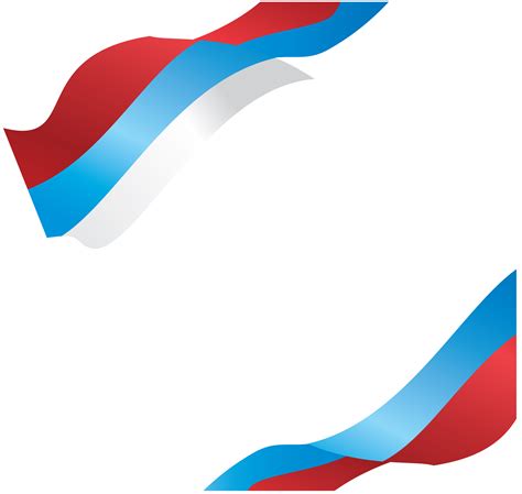 Российский флаг это три горизонтальные полосы белого, синего и красного цвета. Ленты под цвет флага России - 23 февраля - Картинки PNG ...