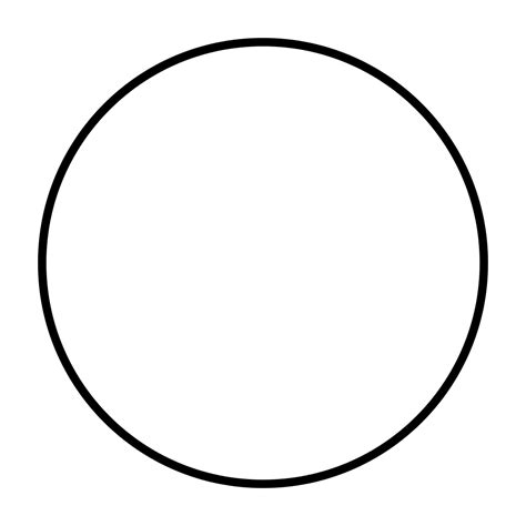 Black And White Circle Png