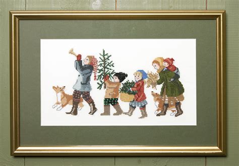 Wholesale distributor for counted cross stitch patterns, cross stitch supplies, and needlework supplies. Christmas Heralds Counted Cross Stitch KIT - Tasha Tudor ...