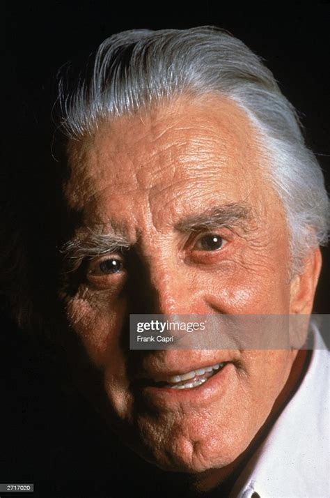 Closeup Of American Actor Kirk Douglas News Photo Getty Images