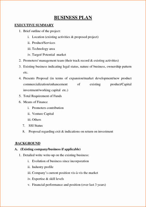 Business Plan Template Pdf Best Of 5 Sample Of Business Plan Proposal