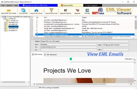 Free Eml Viewer Tool To Directly Read Open Eml Files